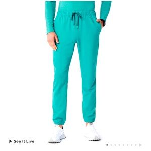 **FIGS** Men’s Naga Jogger Scrub Pants™ in TEAL TALL!!